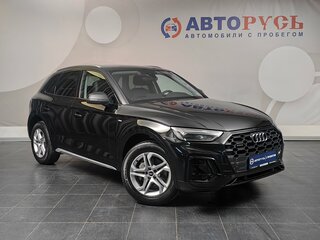 2021 Audi Q5 45 TFSI II (FY) Рестайлинг, чёрный, 3777000 рублей, вид 1