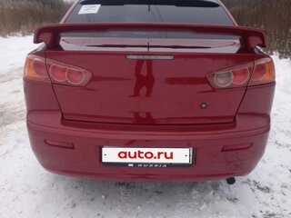 2008 Mitsubishi Lancer X, красный, 740000 рублей, вид 2