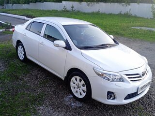 2010 Toyota Corolla X (E140, E150) Рестайлинг, белый, 1000000 рублей, вид 5