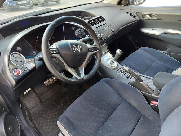 2008 Honda Civic VIII, серый, 650000 рублей - вид 9