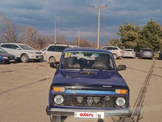 2007 Lada (ВАЗ) 2121 (4x4) I Рестайлинг, синий, 400000 рублей, вид 2