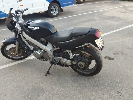 1989 Honda Bros, чёрный, 260000 рублей, вид 3