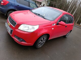 2008 Chevrolet Aveo I Рестайлинг, красный, 425000 рублей, вид 1
