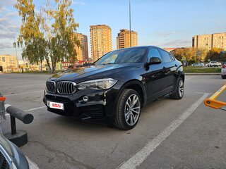 2016 BMW X6 40d II (F16), чёрный, 4800000 рублей, вид 1