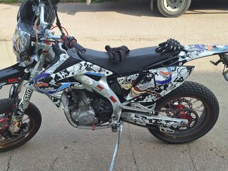 2014 Baltmotors Dakar 250 Motard, чёрный, 280000 рублей, вид 2