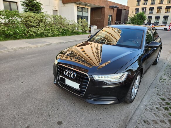 2014 Audi A6 IV (C7), чёрный, 2050000 рублей - вид 6