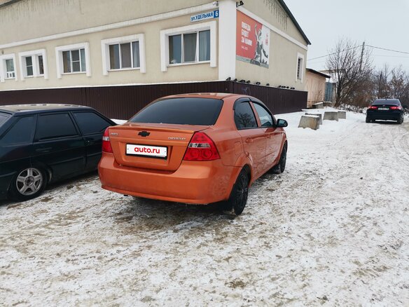 2006 Chevrolet Aveo I Рестайлинг, оранжевый, 320000 рублей - вид 8
