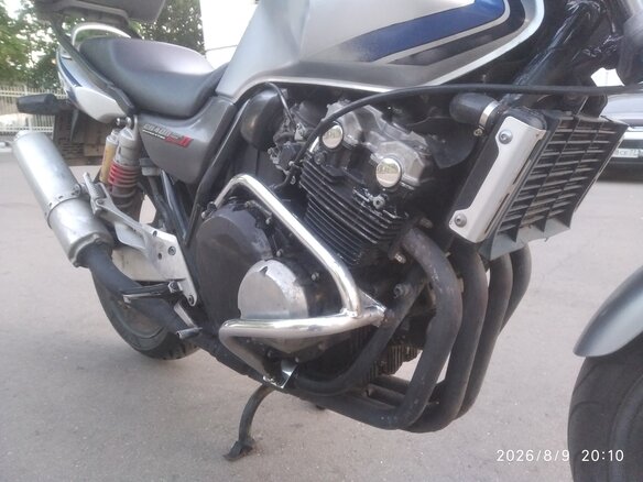 2002 Honda CB 400 Super Four, серый, 235000 рублей - вид 7