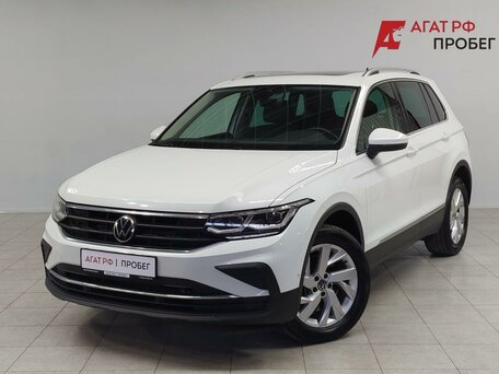 2021 Volkswagen Tiguan II Рестайлинг, белый, 3158000 рублей, вид 1