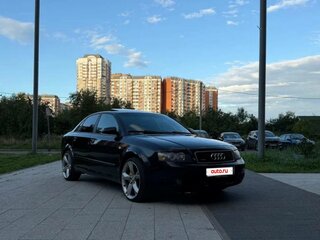 2004 Audi A4 II (B6), чёрный, 700000 рублей, вид 4
