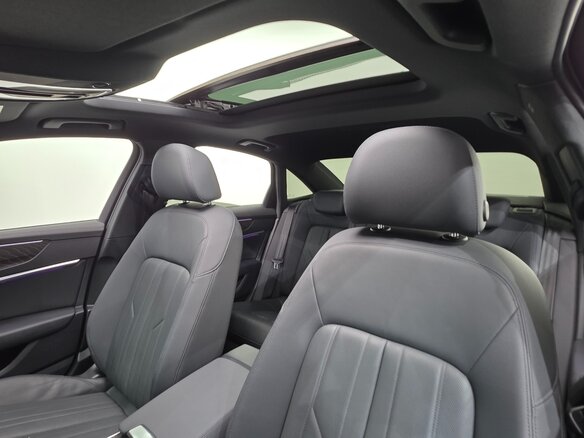 2022 Audi A6 45 TFSI V (C8) Рестайлинг, синий - вид 18