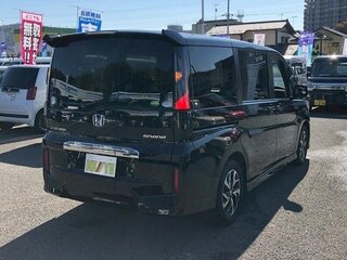 2018 Honda Stepwgn Spada V Рестайлинг, чёрный, 1630000 рублей, вид 5