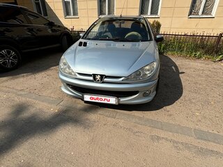 2007 Peugeot 206, серебристый, 150000 рублей, вид 4