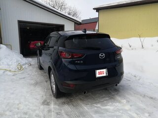 2021 Mazda CX-3 I Рестайлинг, синий, 1850000 рублей, вид 5