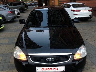 2016 Lada (ВАЗ) Priora I Рестайлинг, чёрный, 630000 рублей, вид 2
