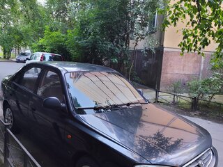2006 Hyundai Accent ТагАЗ II, чёрный, 350000 рублей, вид 3