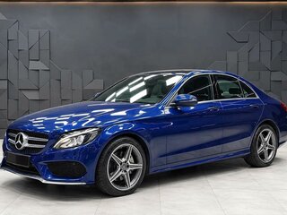 2017 Mercedes-Benz C-Класс 180 9G-TRONIC IV (W205), синий, 2099000 рублей, вид 1