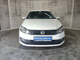 2016 Volkswagen Polo V Рестайлинг, белый, 732000 рублей, вид 2