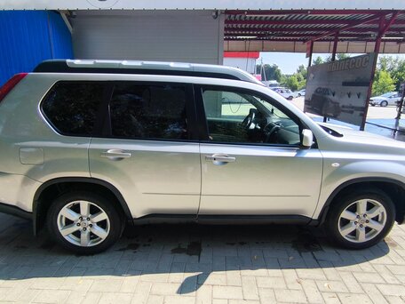 2008 Nissan X-Trail II, серебристый, вид 3