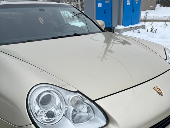2005 Porsche Cayenne S I (955), бежевый, 950000 рублей - вид 7