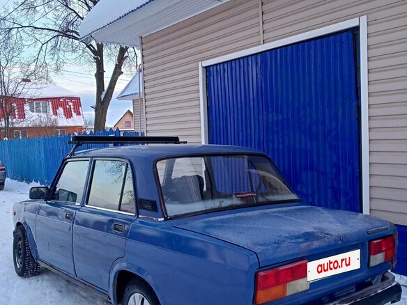 2007 Lada (ВАЗ) 2107, синий, 130000 рублей - вид 2