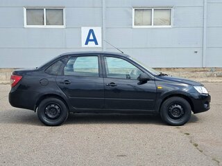 2013 Lada (ВАЗ) Granta I, чёрный, 285000 рублей, вид 4