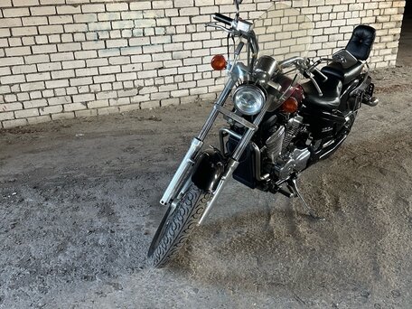 1991 Honda Steed 600, чёрный, 330000 рублей, вид 3