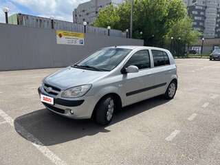 2007 Hyundai Getz I Рестайлинг, серебристый, 395000 рублей, вид 2