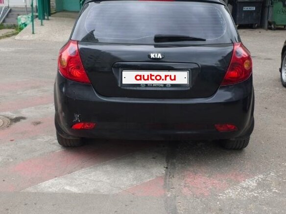 2008 Kia Ceed I, чёрный, 580000 рублей - вид 6
