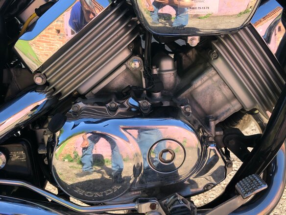 1996 Honda Magna, чёрный, 415000 рублей - вид 7