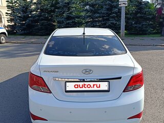 2016 Hyundai Solaris I Рестайлинг, белый, 1100000 рублей, вид 4