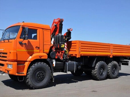2021 КамАЗ 43118, оранжевый, 9100000 рублей, вид 1