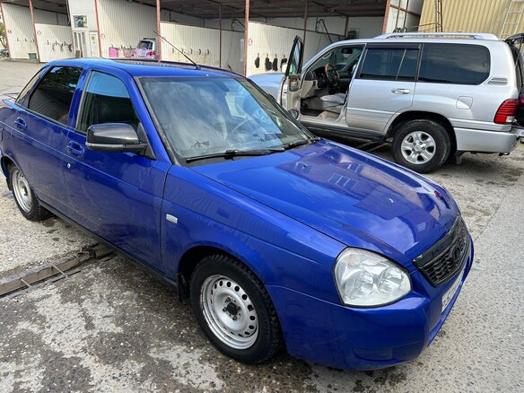 2010 Lada (ВАЗ) Priora I, синий, 295000 рублей - вид 4