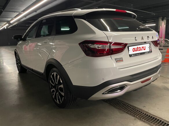 2024 Lada (ВАЗ) Vesta SW Cross I Рестайлинг (NG), белый - вид 6