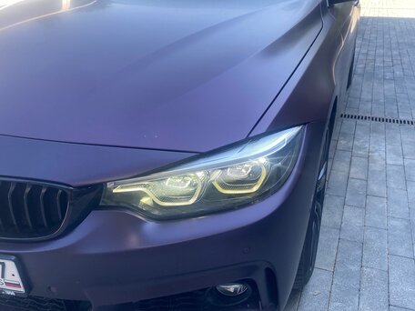 2019 BMW 4 серии 420i F32/F33/F36 Рестайлинг, фиолетовый, 3900000 рублей, вид 2
