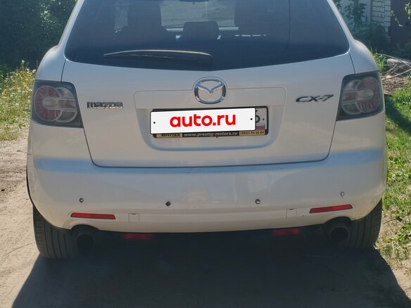 2008 Mazda CX-7 I, белый, 600000 рублей - вид 4