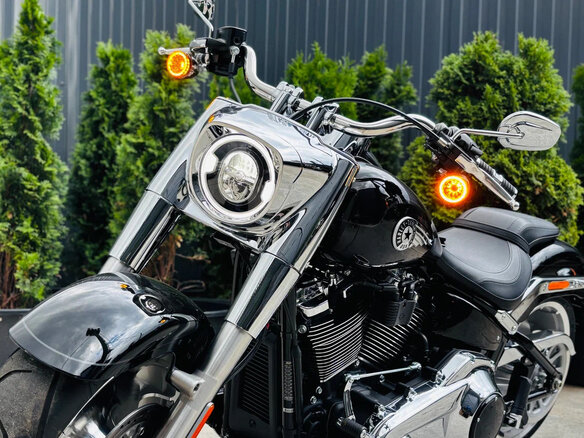 2025 Harley-Davidson Fat Boy, чёрный, 3700000 рублей - вид 15