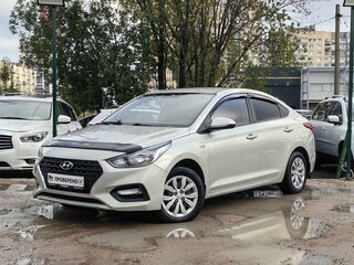 2018 Hyundai Solaris II, бежевый, 999000 рублей, вид 1
