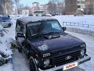 2014 Lada (ВАЗ) 2121 (4x4) I Рестайлинг, зелёный, 400000 рублей, вид 2
