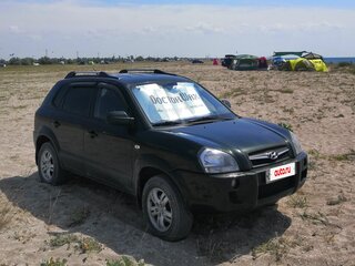 2008 Hyundai Tucson I, зелёный, 1000000 рублей, вид 4