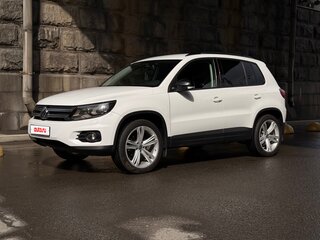 2014 Volkswagen Tiguan I Рестайлинг, белый, 1190000 рублей, вид 1