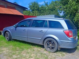 2008 Opel Astra H Рестайлинг, голубой, 320000 рублей, вид 4