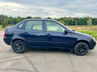 2007 Lada (ВАЗ) Kalina I, синий, 179000 рублей, вид 4
