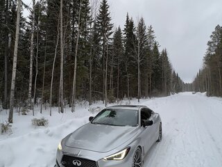 2016 Infiniti Q60 II, серебристый, 3300000 рублей, вид 3