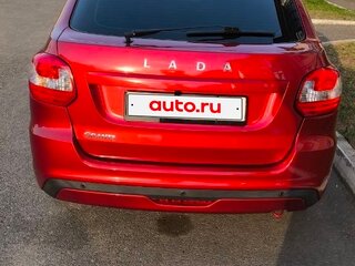 2018 Lada (ВАЗ) Granta I Рестайлинг, красный, 610000 рублей, вид 4