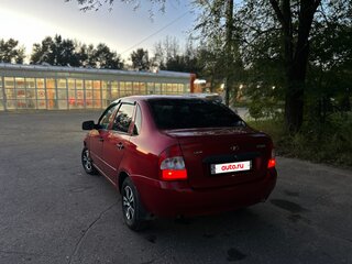 2005 Lada (ВАЗ) Kalina I, красный, 140000 рублей, вид 4