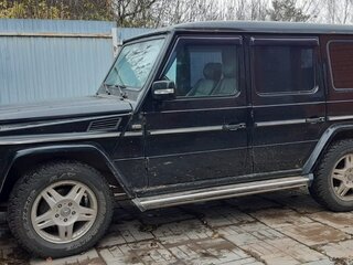 1998 Mercedes-Benz G-Класс 500 Euro 2 II (W463), чёрный, 1500000 рублей, вид 3
