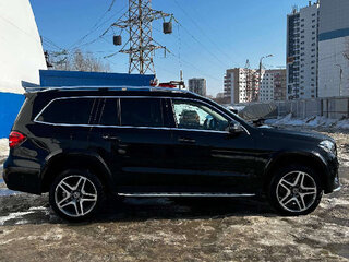 2017 Mercedes-Benz GLS 350 d I (X166), чёрный, 3150000 рублей, вид 4