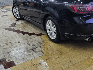2007 Mazda 6 II (GH), чёрный, 700000 рублей, вид 3