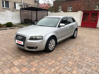 2005 Audi A3 II (8P) Рестайлинг 1, серебристый, 755000 рублей, вид 1